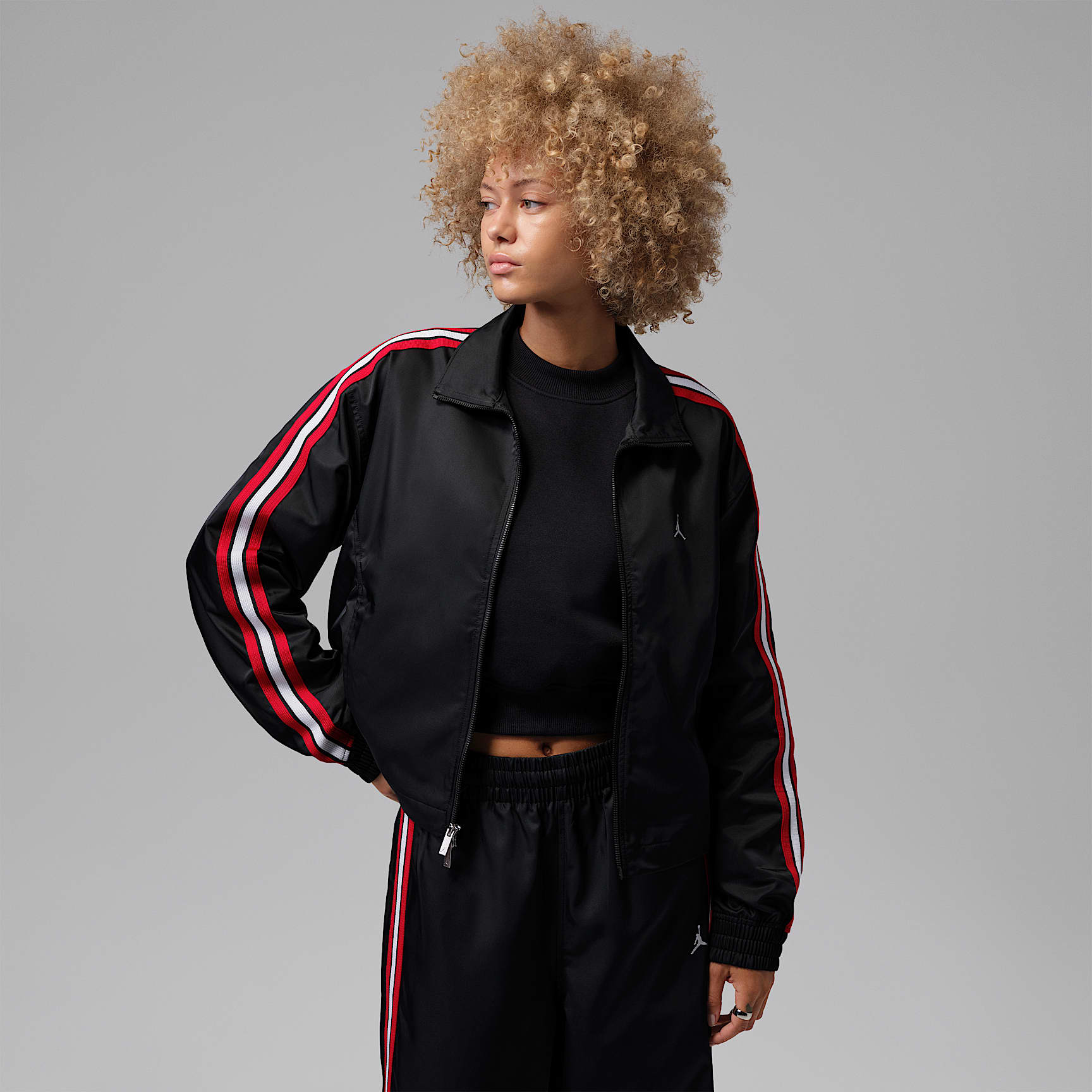 Jordan Brooklyn Women's Tracksuit Jacket. Nike HR